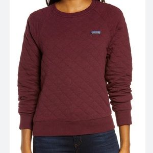 PATAGONIA Vintage Style Quilt Crewneck Women's size Small